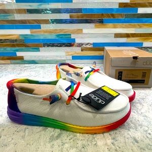 Hey Dude Wendy Pride Shoes Size 11 NWT